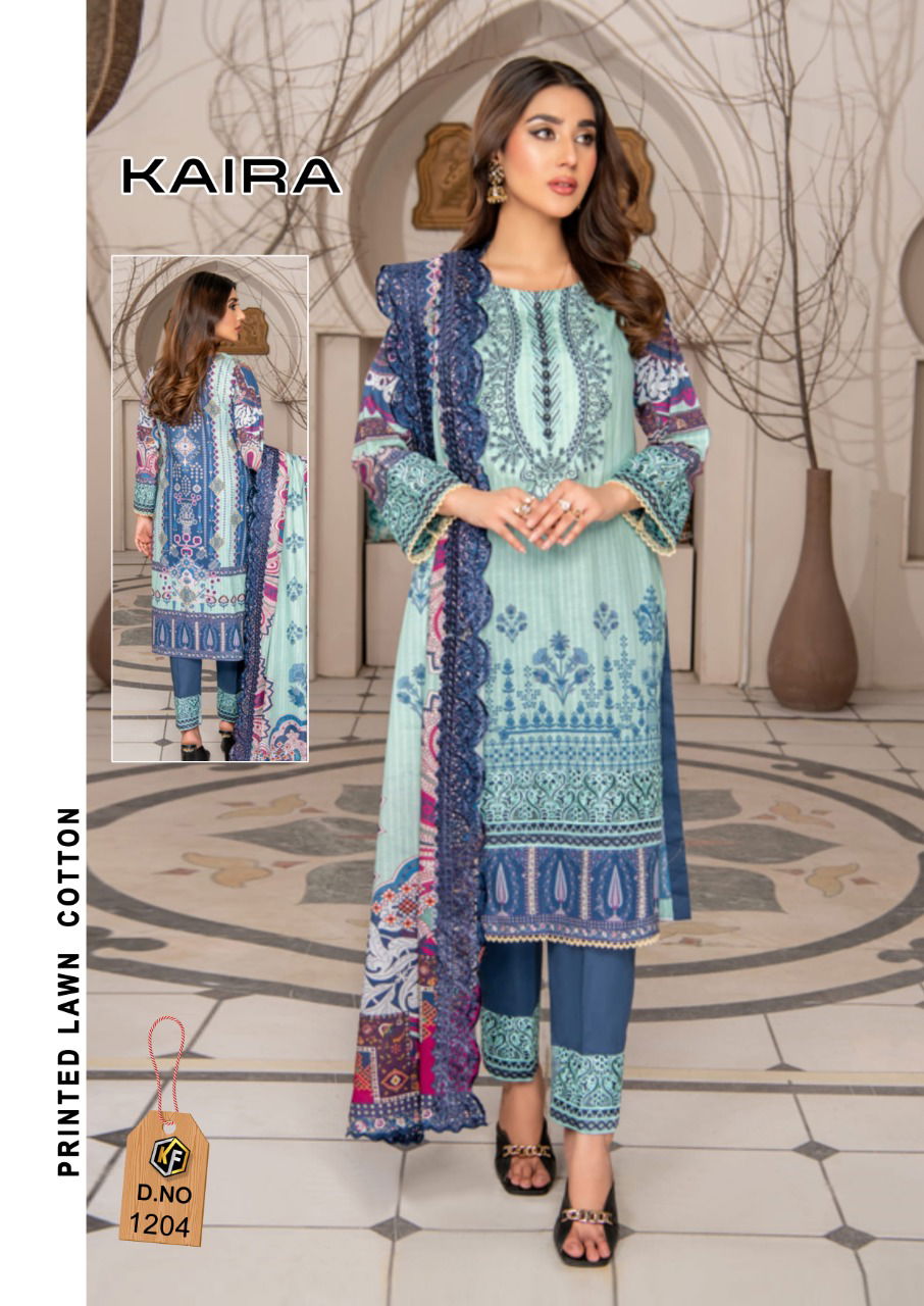 Keval Kaira 12 Luxury Casual Wear Wholesale Pakistani Dress Material 
